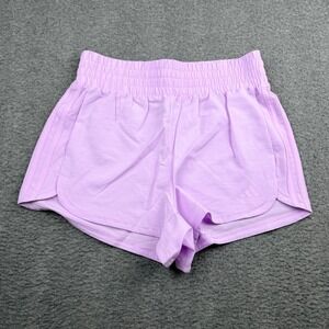 Adidas AEROREADY Running Shorts Purple Women's S Small 3" Athletic Workout